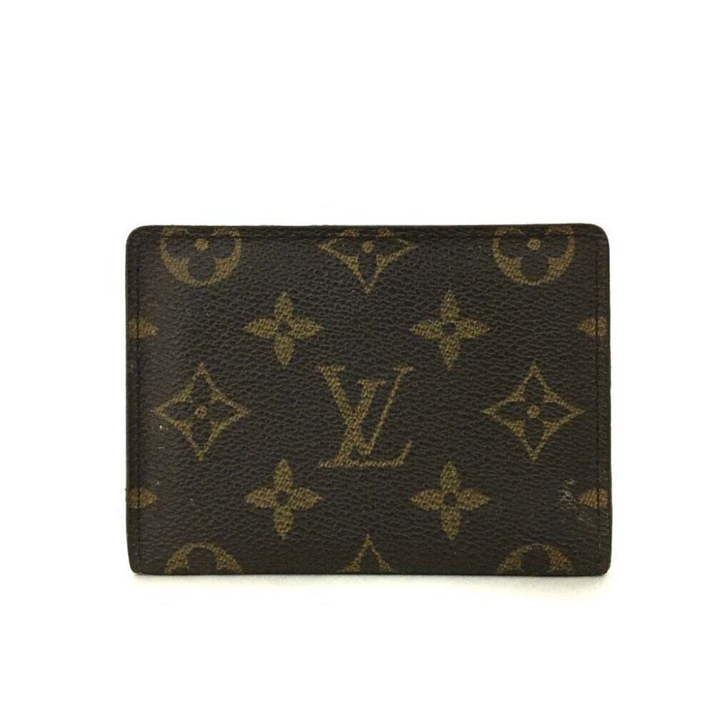 Louis Vuitton Monogram Porte 2 cartes Vertical Pass Card Case/5W0173